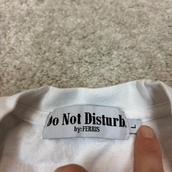 Do Not Disturb 1968 Summer Olympics Rap Tee Shirt Men's Large Retro - Picture 6 of 9